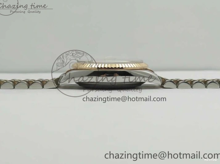 MiroTime 0309 DateJust 36mm 904 SS RG Wrapped 116231 GMF Gray Dial on SS RG Wrapped Jubilee Bracelet A Durable 3276